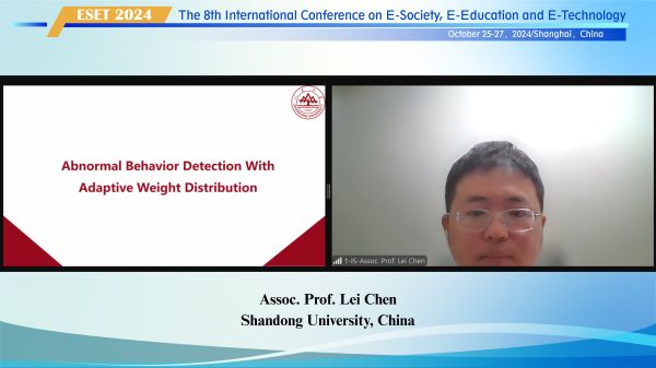 Invited Speaker 1